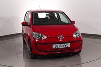 USED 2016 16 VOLKSWAGEN UP! 1.0 Move up! Hatchback 3dr Petrol Manual Euro 6 (60 ps) 7 DOCUMENTED SERVICES I &pound;20 ROAD TAX