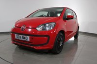 USED 2016 16 VOLKSWAGEN UP! 1.0 Move up! Hatchback 3dr Petrol Manual Euro 6 (60 ps) 7 DOCUMENTED SERVICES I &pound;20 ROAD TAX