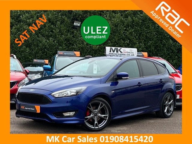 2018 FORD FOCUS 1.0T EcoBoost ST-Line X Hatchback 5dr Petrol Manual Euro 6 (s/s) (140 ps) HS18HUO £8495.00