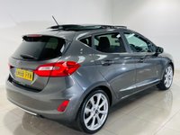 USED 2018 68 FORD FIESTA 1.0T EcoBoost GPF Vignale Hatchback 5dr Petrol Manual Euro 6 (s/s) (140 ps) Panoramic Roof | Heated Seats | Heated Steering Wheel | B&O Sound | Reversing Camera | Front & Rear Sensors