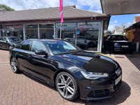 USED 2017 67 AUDI A6 SALOON 3.0 TDI V6 Black Edition Saloon 4dr Diesel S Tronic quattro Euro 6 (s/s) (272 ps) Free MOT for Life