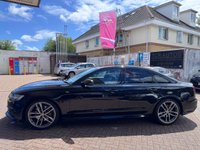 USED 2017 67 AUDI A6 SALOON 3.0 TDI V6 Black Edition Saloon 4dr Diesel S Tronic quattro Euro 6 (s/s) (272 ps) Free MOT for Life