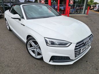 2017 AUDI A5 CABRIOLET 2.0 TFSI S line Convertible 2dr Petrol S Tronic Euro 6 (s/s) (190 ps) £13495.00