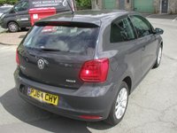 USED 2014 64 VOLKSWAGEN POLO 1.0 BlueMotion Tech SE Hatchback 3dr Petrol Manual Euro 6 (s/s) (75 ps) Air Con, 54000 miles, Service History