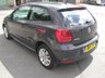 USED 2014 64 VOLKSWAGEN POLO 1.0 BlueMotion Tech SE Hatchback 3dr Petrol Manual Euro 6 (s/s) (75 ps) Air Con, 54000 miles, Service History