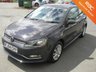 USED 2014 64 VOLKSWAGEN POLO 1.0 BlueMotion Tech SE Hatchback 3dr Petrol Manual Euro 6 (s/s) (75 ps) Air Con, 54000 miles, Service History