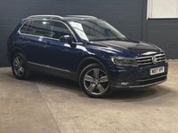 USED 2017 17 VOLKSWAGEN TIGUAN 2.0 TSI BlueMotion Tech SEL SUV 5dr Petrol DSG 4Motion Euro 6 (s/s) (180 ps) PAN ROOF - CAR PLAY - SAT NAV