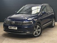 USED 2017 17 VOLKSWAGEN TIGUAN 2.0 TSI BlueMotion Tech SEL SUV 5dr Petrol DSG 4Motion Euro 6 (s/s) (180 ps) PAN ROOF - CAR PLAY - SAT NAV