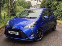USED 2017 TOYOTA YARIS 1.5 VVT-h Design Hatchback 5dr Petrol Hybrid E-CVT Euro 6 (s/s) (100 ps) 