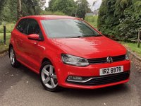 USED 2015 VOLKSWAGEN POLO 1.2 TSI BlueMotion Tech SEL Hatchback 3dr Petrol Manual Euro 6 (s/s) (110 ps) *FULL SERVICE HISTORY* PARKING SENSORS-BLUETOOTH-X2 KEYS