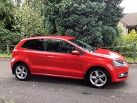 USED 2015 VOLKSWAGEN POLO 1.2 TSI BlueMotion Tech SEL Hatchback 3dr Petrol Manual Euro 6 (s/s) (110 ps) *FULL SERVICE HISTORY* PARKING SENSORS-BLUETOOTH-X2 KEYS