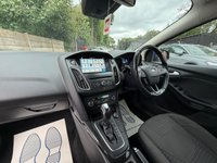 USED 2018 18 FORD FOCUS 1.0T EcoBoost Titanium Hatchback 5dr Petrol Auto Euro 6 (s/s) (125 ps) NAV - 2 OWNER - FULL HISTORY