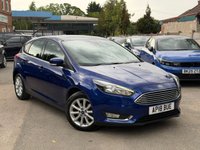 USED 2018 18 FORD FOCUS 1.0T EcoBoost Titanium Hatchback 5dr Petrol Auto Euro 6 (s/s) (125 ps) NAV - 2 OWNER - FULL HISTORY
