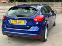 USED 2018 18 FORD FOCUS 1.0T EcoBoost Titanium Hatchback 5dr Petrol Auto Euro 6 (s/s) (125 ps) NAV - 2 OWNER - FULL HISTORY