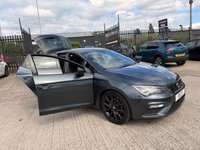 USED 2019 69 SEAT LEON 1.5 TSI EVO FR Black Edition Hatchback 5dr Petrol Manual Euro 6 (s/s) (150 ps) FIVE SERVICES _ FRESH MOT
