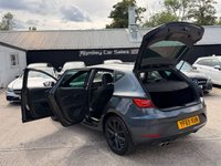 USED 2019 69 SEAT LEON 1.5 TSI EVO FR Black Edition Hatchback 5dr Petrol Manual Euro 6 (s/s) (150 ps) FIVE SERVICES _ FRESH MOT