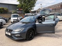 USED 2019 69 SEAT LEON 1.5 TSI EVO FR Black Edition Hatchback 5dr Petrol Manual Euro 6 (s/s) (150 ps) FIVE SERVICES _ FRESH MOT