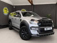 USED 2017 17 FORD RANGER 3.2 TDCi Wildtrak Pickup Double Cab 4dr Diesel Auto 4WD Euro 5 (200 ps) DELIVERY AVAILABLE