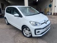 USED 2017 67 VOLKSWAGEN UP! 1.0 High up! Hatchback 5dr Petrol Manual Euro 6 (s/s) (90 ps) 