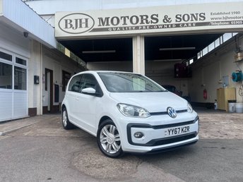 2017 VOLKSWAGEN UP! 1.0 High up! Hatchback 5dr Petrol Manual Euro 6 (s/s) (90 ps) &pound;7995.00