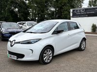USED 2016 16 RENAULT ZOE 22kWh Dynamique Nav Hatchback 5dr Electric Auto (Battery Lease) (88 bhp) 