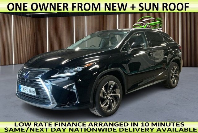 View our Lexus RX 3.5 450h V6 Premier SUV 5dr Petrol Hybrid CVT 4WD Euro 6 (s/s) (313 ps)