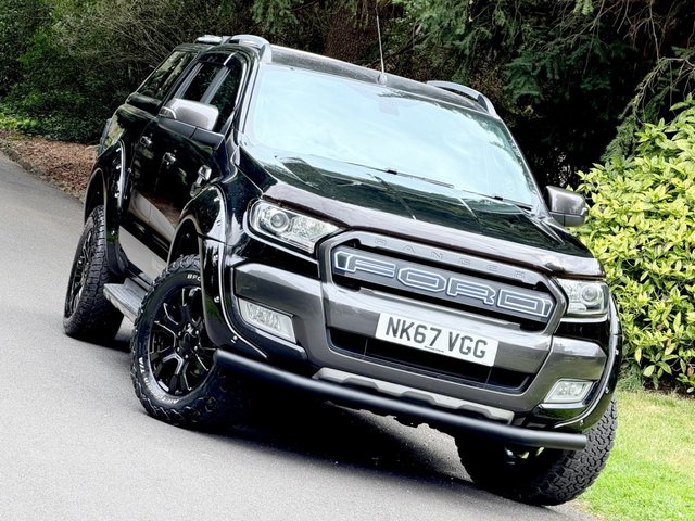 2017 67 FORD RANGER 3.2 TDCi Wildtrak Pickup Double Cab 4dr Diesel Auto 4WD Euro 6 (200 ps) 