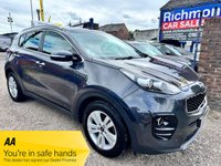 USED 2018 68 KIA SPORTAGE 1.7 CRDi 2 SUV 5dr Diesel Manual Euro 6 (s/s) (114 bhp) GREAT VALUE SPORTAGE, ALLOY WHEELS, SERVICE HISTORY