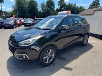 USED 2014 14 HYUNDAI IX35 1.7 CRDi SE SUV 5dr Diesel Manual Euro 5 (s/s) (Nav) (115 ps) ONLY 57K! 2 KEYS, SAT NAV