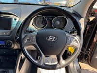 USED 2014 14 HYUNDAI IX35 1.7 CRDi SE SUV 5dr Diesel Manual Euro 5 (s/s) (Nav) (115 ps) ONLY 57K! 2 KEYS, SAT NAV
