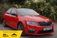 USED 2013 63 SKODA OCTAVIA 2.0 TFSI vRS Hatchback 5dr Petrol DSG Euro 6 (s/s) (220 ps) 2 Owners, 10 Service Stamps, Pan Roof,19" Xtreme Alloys