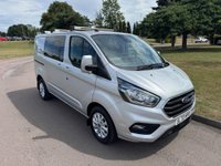 USED 2022 72 FORD TRANSIT CUSTOM 2.0 300 EcoBlue Limited Crew Van Auto L1 H1 Euro 6 (s/s) 5dr Air Con-6 Seats-Cruise Control