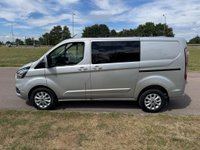 USED 2022 72 FORD TRANSIT CUSTOM 2.0 300 EcoBlue Limited Crew Van Auto L1 H1 Euro 6 (s/s) 5dr Air Con-6 Seats-Cruise Control