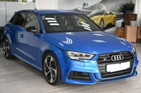 USED 2019 69 AUDI S3 2.0 TFSI Black Edition Sportback 5dr Petrol S Tronic quattro Euro 6 (s/s) (300 ps) *HOME DELIVERY 7 DAY MONEY BACK*