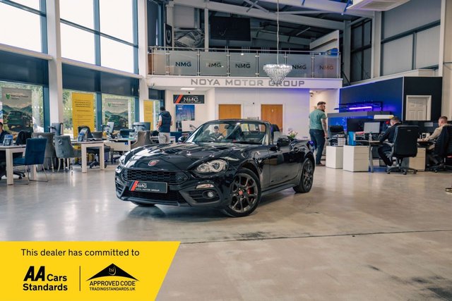 View our Abarth 124 Spider range