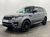 USED 2014 64 LAND ROVER RANGE ROVER SPORT 5.0 V8 Autobiography Dynamic SUV 5dr Petrol Auto 4WD Euro 5 (s/s) (510 ps) Super Rare 1 Owner 5.0 Autobiography Range Rover Sport 510 BHP Cirrus / Ebony Leather Interior , Panoramic Glass Slide Roof, Heated Steering Wheel, Privacy Glass , 22" Alloy Wheels , Electric  Deployable Side Steps