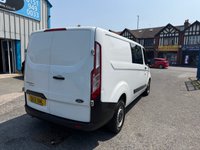 USED 2021 21 FORD TRANSIT CUSTOM 2.0 300 EcoBlue Leader Crew Van Double Cab 5dr Diesel Manual L2 H1 Euro 6 (s/s) (105 ps) 