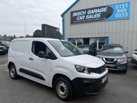 USED 2023 72 PEUGEOT PARTNER 1.5 BlueHDi 1000 Professional Premium + Standard Panel Van 5dr Diesel Manual SWB Euro 6 (s/s) (100 bhp) 