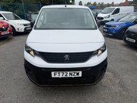 USED 2023 72 PEUGEOT PARTNER 1.5 BlueHDi 1000 Professional Premium + Standard Panel Van 5dr Diesel Manual SWB Euro 6 (s/s) (100 bhp) 