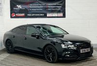 USED 2016 16 AUDI A5 2.0 TFSI Black Edition Plus Sportback 5dr Petrol S Tronic quattro Euro 6 (s/s) (230 ps) 