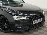 USED 2016 16 AUDI A5 2.0 TFSI Black Edition Plus Sportback 5dr Petrol S Tronic quattro Euro 6 (s/s) (230 ps) 
