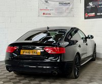 USED 2016 16 AUDI A5 2.0 TFSI Black Edition Plus Sportback 5dr Petrol S Tronic quattro Euro 6 (s/s) (230 ps) 