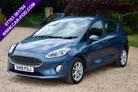 USED 2019 19 FORD FIESTA 1.0T EcoBoost GPF Zetec Hatchback 5dr Petrol Manual Euro 6 (s/s) (100 ps) 2 OWNERS FROM NEW + FULL SERVICE HISTORY!