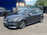 USED 2019 AUDI S3 2.0 TFSI Sportback 5dr Petrol S Tronic quattro Euro 6 (s/s) (300 ps) 