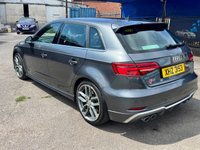 USED 2019 AUDI S3 2.0 TFSI Sportback 5dr Petrol S Tronic quattro Euro 6 (s/s) (300 ps) 