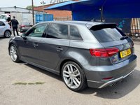USED 2019 AUDI S3 2.0 TFSI Sportback 5dr Petrol S Tronic quattro Euro 6 (s/s) (300 ps) BLUETOOTH, 2 OWNERS, CRUISE CONTROL