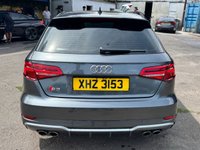 USED 2019 AUDI S3 2.0 TFSI Sportback 5dr Petrol S Tronic quattro Euro 6 (s/s) (300 ps) BLUETOOTH, 2 OWNERS, CRUISE CONTROL