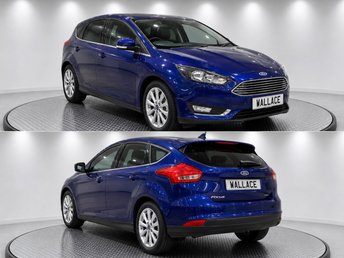 2017 FORD FOCUS 1.5T EcoBoost Titanium Hatchback 5dr Petrol Auto Euro 6 (s/s) (150 ps) &pound;8995.00