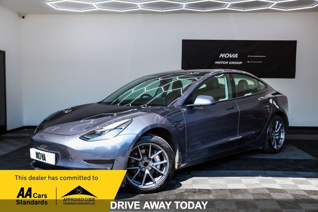 View our Tesla Model 3 Standard Range Plus Saloon 4dr Electric Auto RWD (241 bhp)