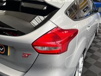 USED 2018 18 FORD FOCUS 2.0T EcoBoost ST-3 Hatchback 5dr Petrol Manual Euro 6 (s/s) (250 ps) RARE MOONDUST SILVER, ST STYLE PACK